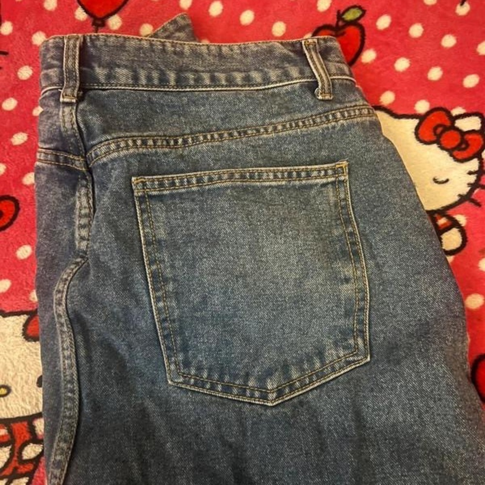 Straight leg Navy jeans